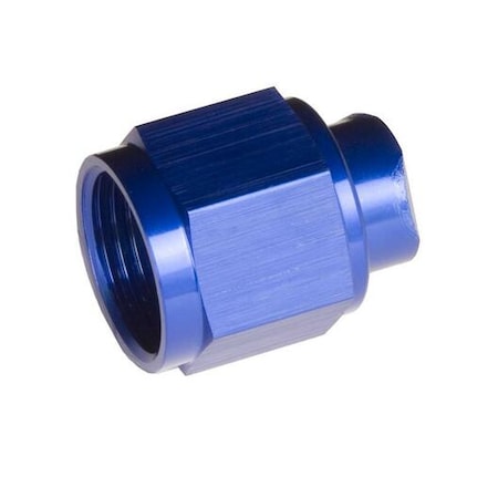 -16 TWO PIECE AN/JIC FLARE CAP NUT - BLUE